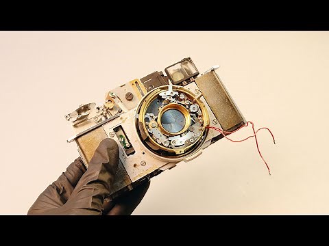 This amazing 60-year-old vintage camera is resurrected - 1963 minolta hi-matic 7 restoration.