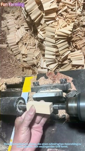 Der Drechsler: Griffe an der Drechselbank formen