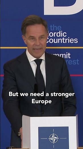 We need a stronger Europe in a stronger NATO