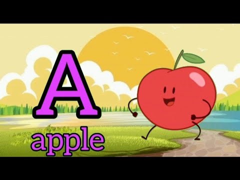 ABC Phonics Song / ABC Song / A for Apple /ABC lyrics song Alphabet #abcdsongs#aforapplekidssong#ab