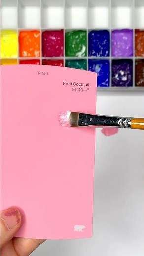 Baby Pink Color Mixing Match Challenge #shorts #ColorMixing #pink #red #white #asmr