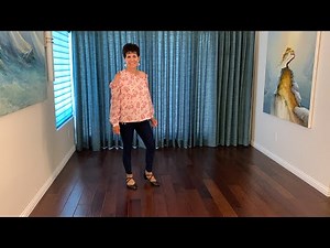 Do It With Passion line dance demonstration and tutorial by Stephie