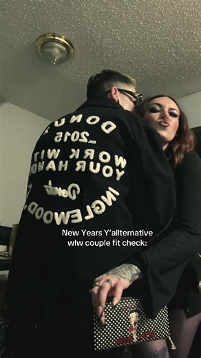 Happy New Year Everyone! Grateful for 3 years sober and my life and love. Ready for 2026! #fitcheck #wlw #couple #party #fyp @Kali