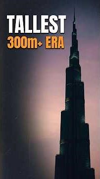 World's Tallest Buildings 1930–2025