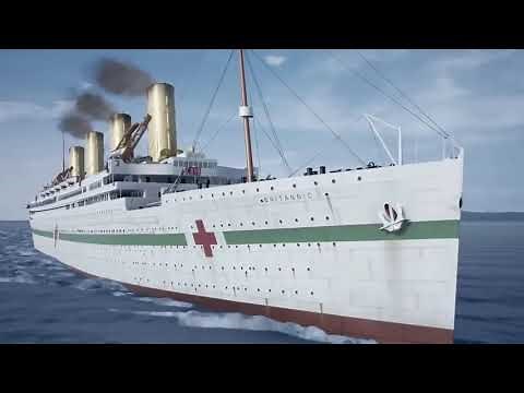 El hundimiento del britannic hecho por titanic honor and glory