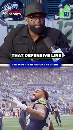 This Seahawks D-Line and their ability to rush 4 the way they do is absolutely incredible! #seahawks #thereset | Gee Scott Sr.