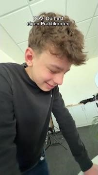 POV: Du hast einen Praktikanten