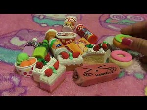 My Japanese Eraser Collection