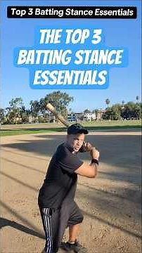 The Top 3 Batting Stance Essentials For Youth Baseball Players
