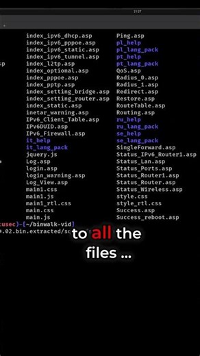 How to get started with firmware reversing
