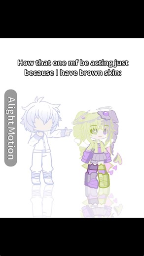 Racist ppl be like: | Gacha | Trending | #gacha #trending #relatable #fypppppppppppppppppppppppppppp