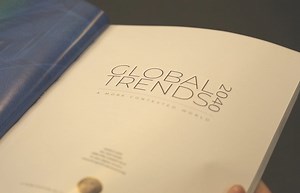 The National Intelligence Council recently released Global Trends 2040: A More Contested World, which describes five potential scenarios for what the world may look like in 20 years. Global Trends is published every four years to give the public and policymakers a look over the horizon at what may unfold in the future. Learn more about the importance of report and how the NIC developed it from the Director of the NIC’s Strategic Futures Group, Maria Langan-Riekhof. | Office of the Director of Na