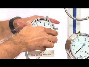 Como instalar un manometro