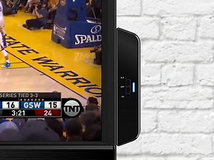 Transmit Bluetooth audio from your TV to your wireless headphones with this adapter