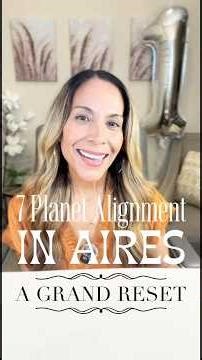 7 Planet Alignment in Aires (Caption ⬇️)