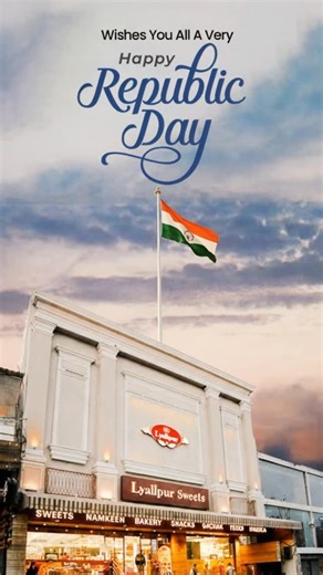 Lyallpur Sweets on Instagram: "The Constitution of India gave us equality, unity, and shared values. At Lyallpur Sweets, we celebrate these values by bringing people together in every moment of joy. Happy Republic Day 🇮🇳 { Happy Republic Day, Constitution of India, Republic Day 26 January, unity in diversity, shared values, Lyallpur Sweets, Indian traditions, togetherness, national pride}"