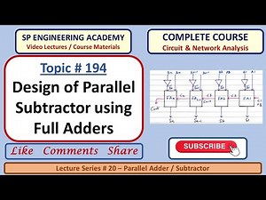 194 Design of Parallel Subtractor using Full Adders