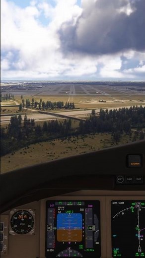 Almost Looks Real, Cockpit View: Dallas, Texas Rate This Strong Winds Landing! | Boeing 777 #12