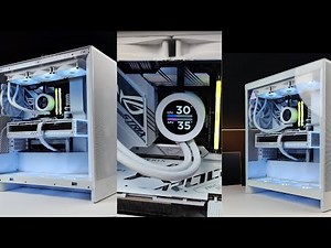Simple Yet Stunning PC Build with NZXT H7 Flow 2024 Case - Full Build