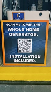 Craig's Electrical and Generator Service is giving away a whole home generator, including professional installation, valued at $18,000. To enter, attend the New Orleans Home & Garden Show, find the generator at the entrance, and scan the QR code. New Orleans Home & Garden Show Craig's Electrical and Generator Service | Craig's Electrical and Generator Service