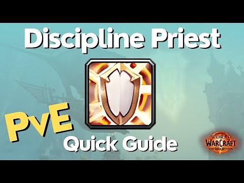 Discipline Priest The War Within Guide - TWW Season 1