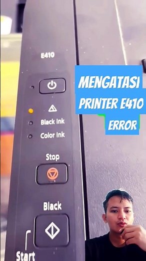 Printer E410 Error Berkedip? Begini Cara Mengatasinya! #shorts #printer #printere410