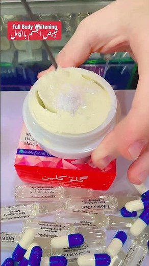 Glow & Clean Full Body Whitening Cream With Skin Lightening Ampoule