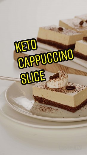Delicious Keto Coffee Slice Recipe