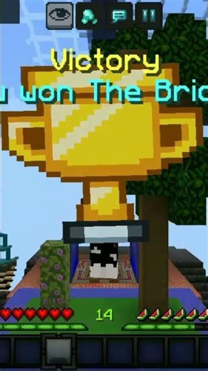 step to max bridge in hive server #minecraft #gaming #music