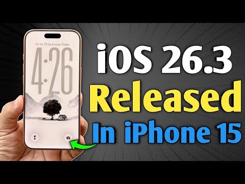 iOS 26.3 is Released - What's New in iPhone 15