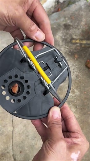 New Round Powerful Spring Mouse Trap High-sensitivity Household Rodent Catcher
