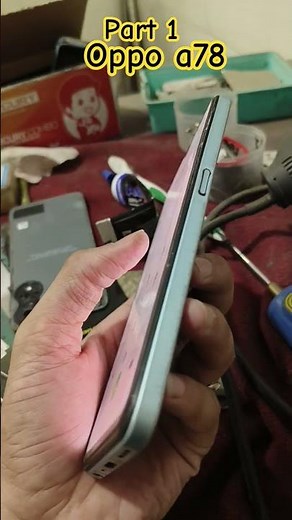 oppo a78 display touch screen replacement before repair condition #oppo #viralshort