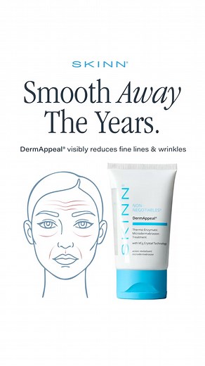 Better Than a Facial If your skin’s feeling rough, dull, or congested—this will change everything. DermAppeal® is our award-winning, pro-grade microdermabrasion scrub that smooths, polishes, and reveals glowing skin after just one use. 🌟 Benefits: ✨ 5 Forms of Antioxidant Vitamin C – brighten and protect 💫 Dead Sea Minerals Enzymes – detoxify and smooth ⏱️ Spa-level results in 2 minutes – right at home 🎉 40% off for a limited time free shipping on $50 | SKINN Cosmetics