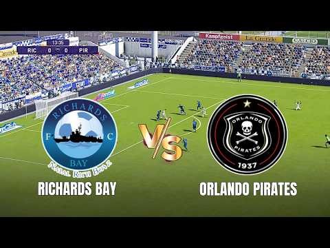 Richards Bay vs Orlando Pirates | Betway Premiership | PES 2021 Simulation