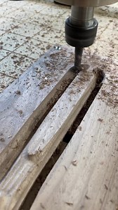 First cuts on the new Elite onefinity cnc! Totally guessed on feeds and speeds, ended up cutting both sides in 15 minutes 😳 File and course available on our website! Should have the YouTube video on the Elite posted tomorrow 💪🏼 #woodworking #cnc #cncmachining | Two Moose Design