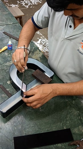 how to make 3d acrylic letter making | Diy | signboard | project's | #shorts #ytshorts #diy #craft