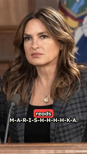 9.8K views · 160 reactions | Mariska Hargitay reveals a behind-the-scenes moment when her name was misspelled on the Law & Order: SVU set. Fans loved her reaction and sense of humor. #mariskahargitay #lawandordersvu #celebritynews #tvshow #behindthescenes #hollywood | HippopHumor | Facebook