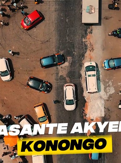 Stunning Aerial View of Konongo, Ghana
