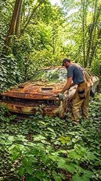 Abandoned Dodge Challenger 2019 SRT Restoration #youtubeai #beforeafter #restoration #ytai