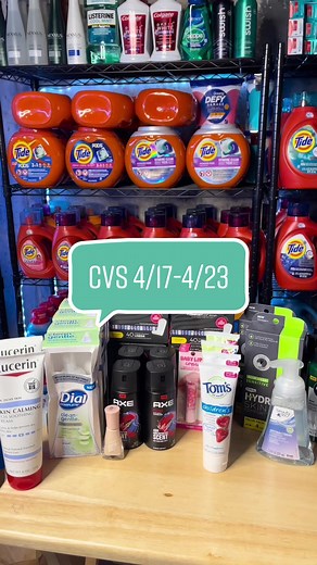 CVS 4/17-4/23! Amazing deals this week! As always the breakdown is in my bio! #coupons #coupon #couponer #deals #savings #save #cvs #breakdowns #budget #extreme #shop #fyp #fypシ #CatOnALeash #HPSustainableSounds