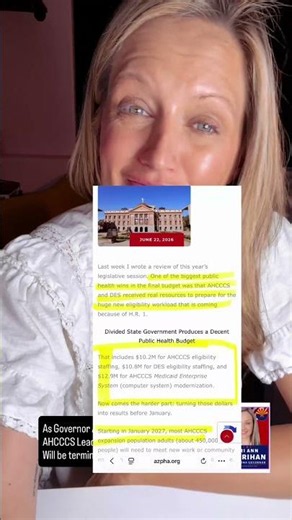 AZ NEEDS ACCOUNTABILITY IN THE MEDICAID SYSTEM