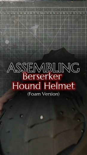 🛠 Let’s bring the Berserker Hound Helmet to life - this time with foam! Perfect for anyone looking for a more budget-friendly way to craft armor. Grab the pattern from our store and follow the full tutorial on YouTube. Links are in the bio! #PrinceArmory #LeatherArmor #Cosplay #FoamArmor #BerserkArmor #EpicCrafts #CosplayIdeas #ArmorBuild | Prince Armory