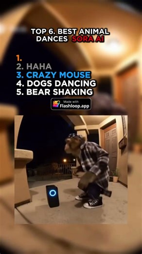 Top 5 Best Sora Ai Animal Dances