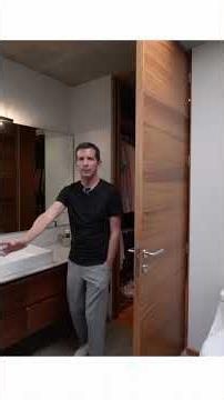 Optimal Bathroom Layout #ContemporaryHome #ContemporaryArchitecture #InteriorDesign
