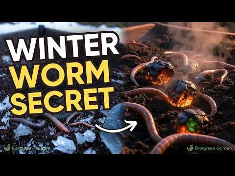 The Biochar Winter Hack That Keeps Earthworms Alive in Your Raised Beds