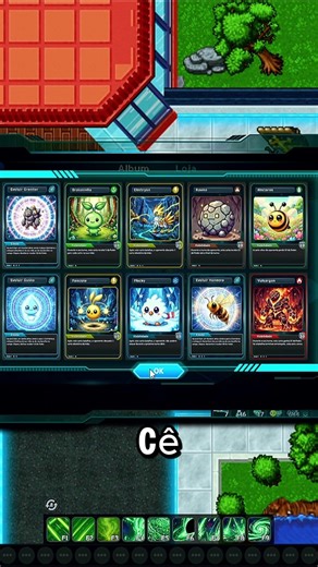 INCRÍVEL NOVO SISTEMA DE CARTAS!🔥CYBERFLORA! JOGO DE TIBIA 2026 #digimon #pokemon #tibia
