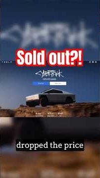 A Years Worth Of Orders? Tesla Cybertruck Shocker! #tesla #cybertruck