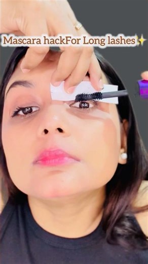 Mascara Hack ✨#promascarahack #mascarahacks #mascaraapplicationtips #mascara #mascarahacks#makeuptip