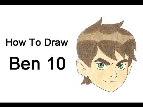 How to Draw Ben Tennyson (Ben 10)