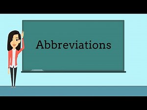 Abbreviations Grade 4 - IXL Language Exercises WW1 - WW5